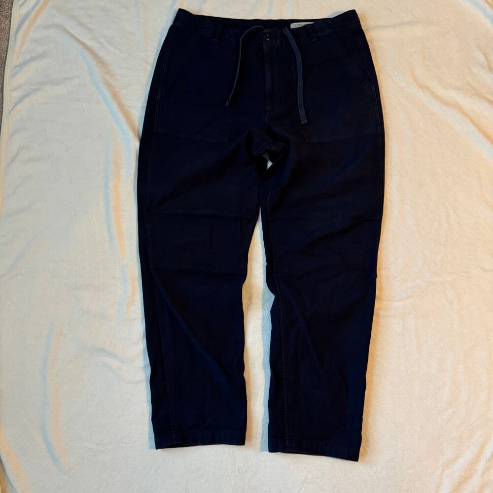Outerknown The Field Pant - Indigo Blue - Size 36/32